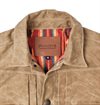 Freenote-Cloth---Riders-Jacket-Waxed-Canvas-Red-Interior--Tobacco12345