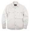 Freenote Cloth - Sinclair Sawtooth Western Shirt - Ivory