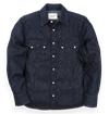 Freenote Cloth - Sinclair Western Shirt Rinsed Denim - 6 oz