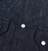 Freenote Cloth - Sinclair Western Shirt Rinsed Denim - 6 oz