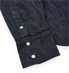 Freenote Cloth - Sinclair Western Shirt Rinsed Denim - 6 oz