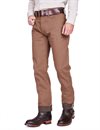 Freenote Cloth - Trabuco Classic Straight Denim Jeans - Brown 15 oz