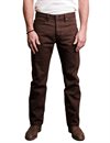 Freenote Cloth - Trabuco Classic Straight Denim Jeans - Dark Brown 15 oz