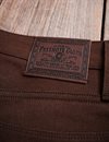 Freenote Cloth - Trabuco Classic Straight Denim Jeans - Dark Brown 15 oz