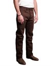 Freenote Cloth - Trabuco Classic Straight Denim Jeans - Dark Brown 15 oz