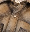 Freenote Cloth - Western Scout Flannel Shirt - Brown Shadow Plaid