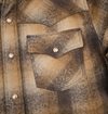 Freenote Cloth - Western Scout Flannel Shirt - Brown Shadow Plaid