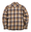 Freenote Cloth - Western Scout Flannel Shirt - Brown Shadow Plaid