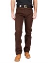 Freenote Cloth - Wilkes Western Jeans Dark Brown Denim - 15 oz