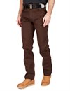 Freenote Cloth - Wilkes Western Jeans Dark Brown Denim - 15 oz