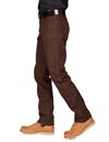 Freenote Cloth - Wilkes Western Jeans Dark Brown Denim - 15 oz