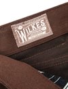 Freenote Cloth - Wilkes Western Jeans Dark Brown Denim - 15 oz