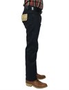 Freenote Cloth - Wilkes Western Raw Black Grey Jeans  - 14.25 oz