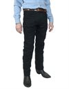 Freenote Cloth - Wilkes Western Raw Black Slub Denim Jeans  - 17 oz