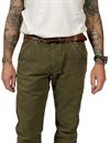Freenote Cloth - Workers Chino Slim Fit Slub Army Green - 14 oz