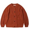 Frizmworks - Heavy Wool Round Cardigan - Brick