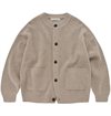 Frizmworks - Heavy Wool Round Cardigan - Oatmeal