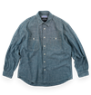 Frizmworks---Kuroki-Chambray-Work-Shirt---Washed-Blue