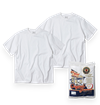 Frizmworks - OG Athletic T-Shirt 2 pack - White / White
