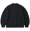 Frizmworks - Wool deck zipup cardigan - Navy