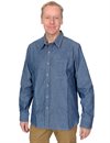 Ginew---Mohican-Crew-Shirt-Chambray-Shirt---Blue-1