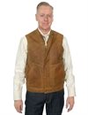 Ginew---Rancho-Wax-Vest-With-Arroyo-Lining---Brown-99123