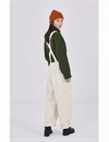 Girls Of Dust - Bib Overall Kimono Cotton - Ecru