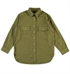 Girls Of Dust - Deck Shirt Cotton Drill - Olive