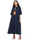 Girls Of Dust - Gardian Dress Poplin - Navy Blue
