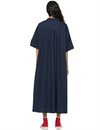 Girls Of Dust - Gardian Dress Poplin - Navy Blue