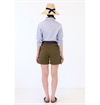 Girls Of Dust - River Shorts Herrinbone Twill - Khaki