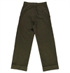 Girls Of Dust - Sailor Fatigue Kimono Cotton Pants - Khaki
