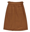 Girls Of Dust - Worker Skirt Cotton Twill - Tabacco