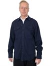 Hansen - Ruben Casual Over Shirt - Navy