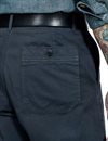 Hansen - Trygve Wide Cut Cropped Trousers - Grey