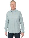 Hens Teeth - Chambray Work Shirt - Green