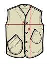 Hens Teeth - Massaua Vest - Khaki