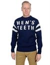 Hens Teeth - Signature Knitwear Pullover - Blue