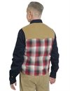 Hens Teeth - Tartan Work Vest - Red Tartan