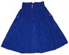 Hens Teeth - Womens Cotton Corduroy Skirt - Indigo