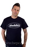 HepCat Daddies - logo T-Shirt - Black