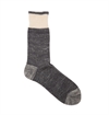 Homespun Knitwear - Lot 011 Dustbowl Work Socks - Charcoal