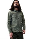 Indigofera - Alamo Shirt Cotton Twill - MASH Green