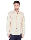 Indigofera---Alamo-Shirt-Cotton-Twill---Sand-White-1