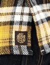 Indigofera - Bryson Check Flannel Shirt - Black/Beige/Gold