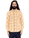 Indigofera---Bryson-Check-Flannel-Shirt---Sun-Faded-Ochre1