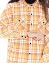 Indigofera - Bryson Check Flannel Shirt - Sun Faded Ochre