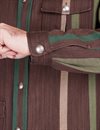 Indigofera---Conway-Shirt-Jacket-Striped---Brown-Green-1234