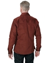 Indigofera - Copeland Moleskin Over Shirt - Rust