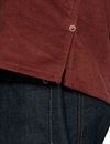 Indigofera - Copeland Moleskin Over Shirt - Rust